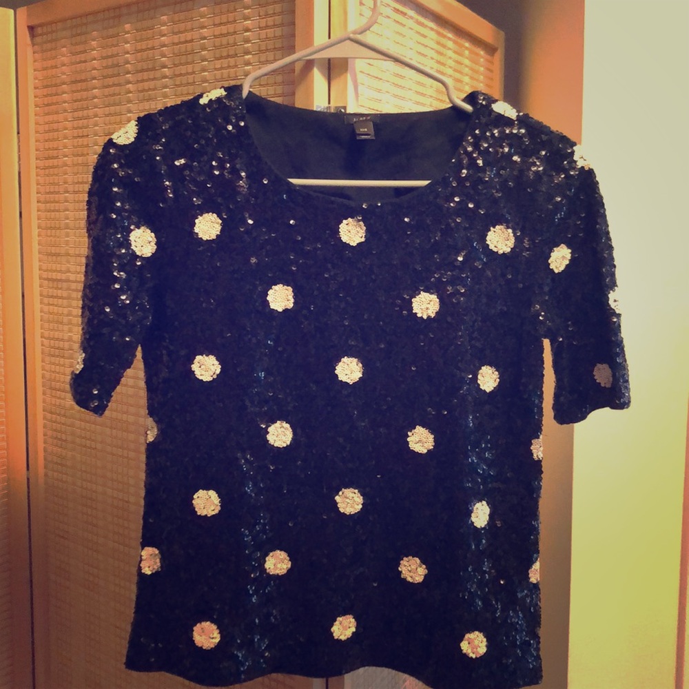 Sequin top